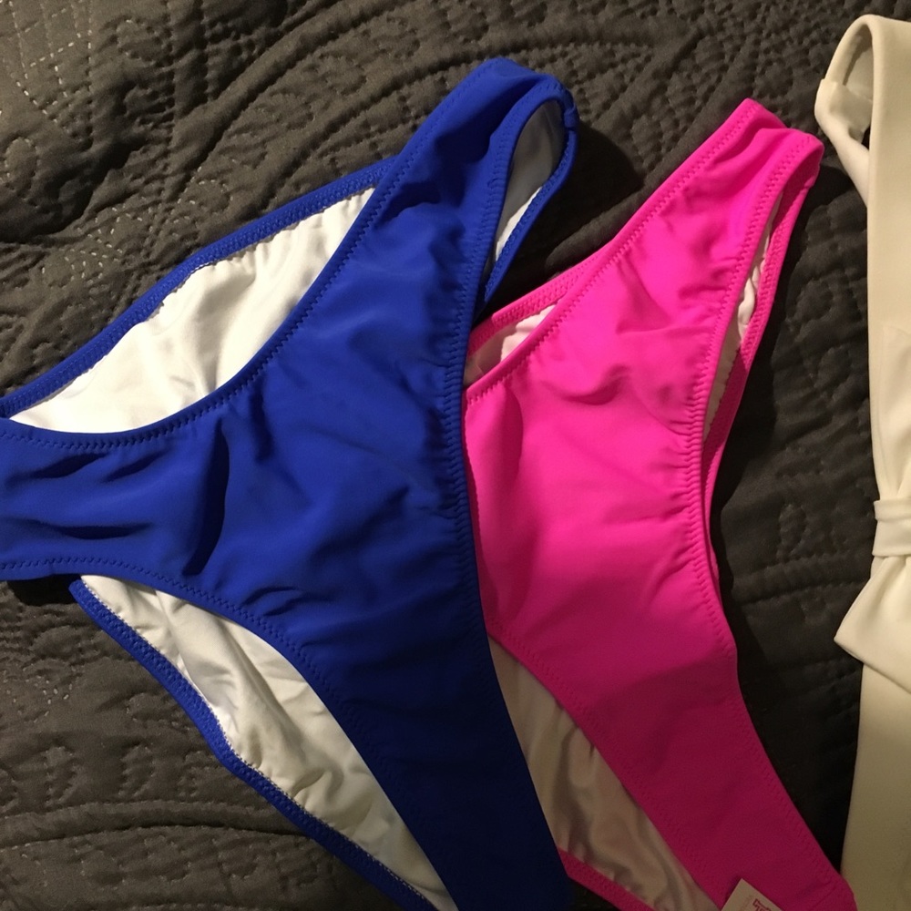 NWT Pink Victoria’s Secret Swim Bottoms - Picture 4 of 5